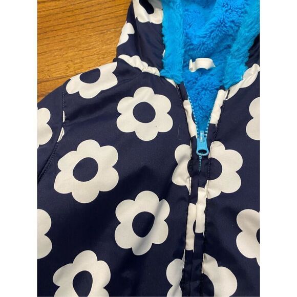 Hanna andersson girls reversible jacket size 110/5 - Picture 3 of 5